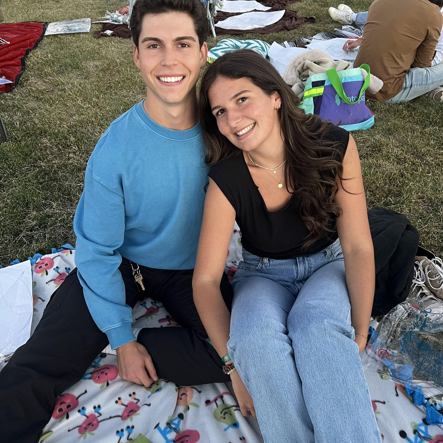 Celebrated our second anniversary at a Lantern Festival.
