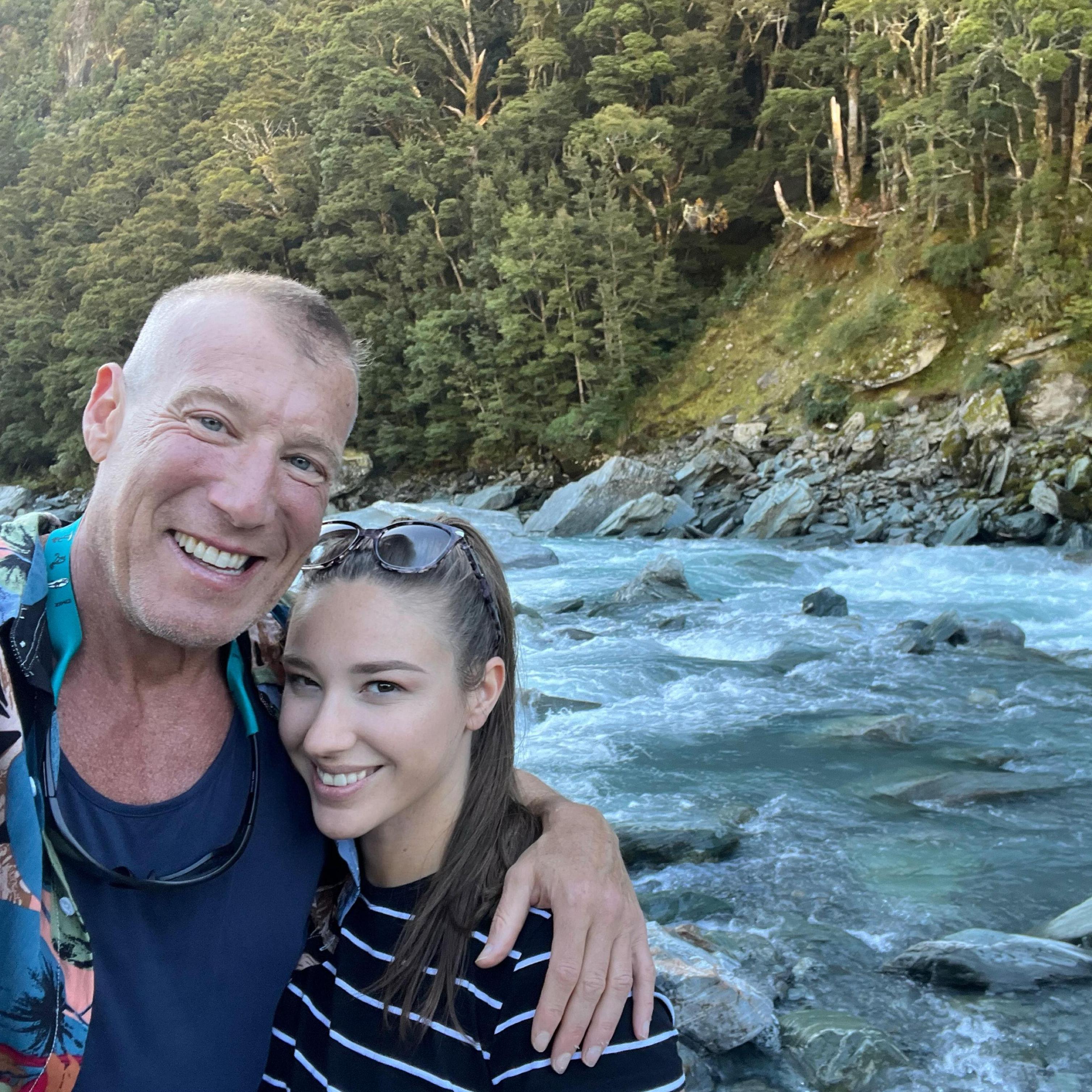 Rapids, hiking Mt. Aspiring