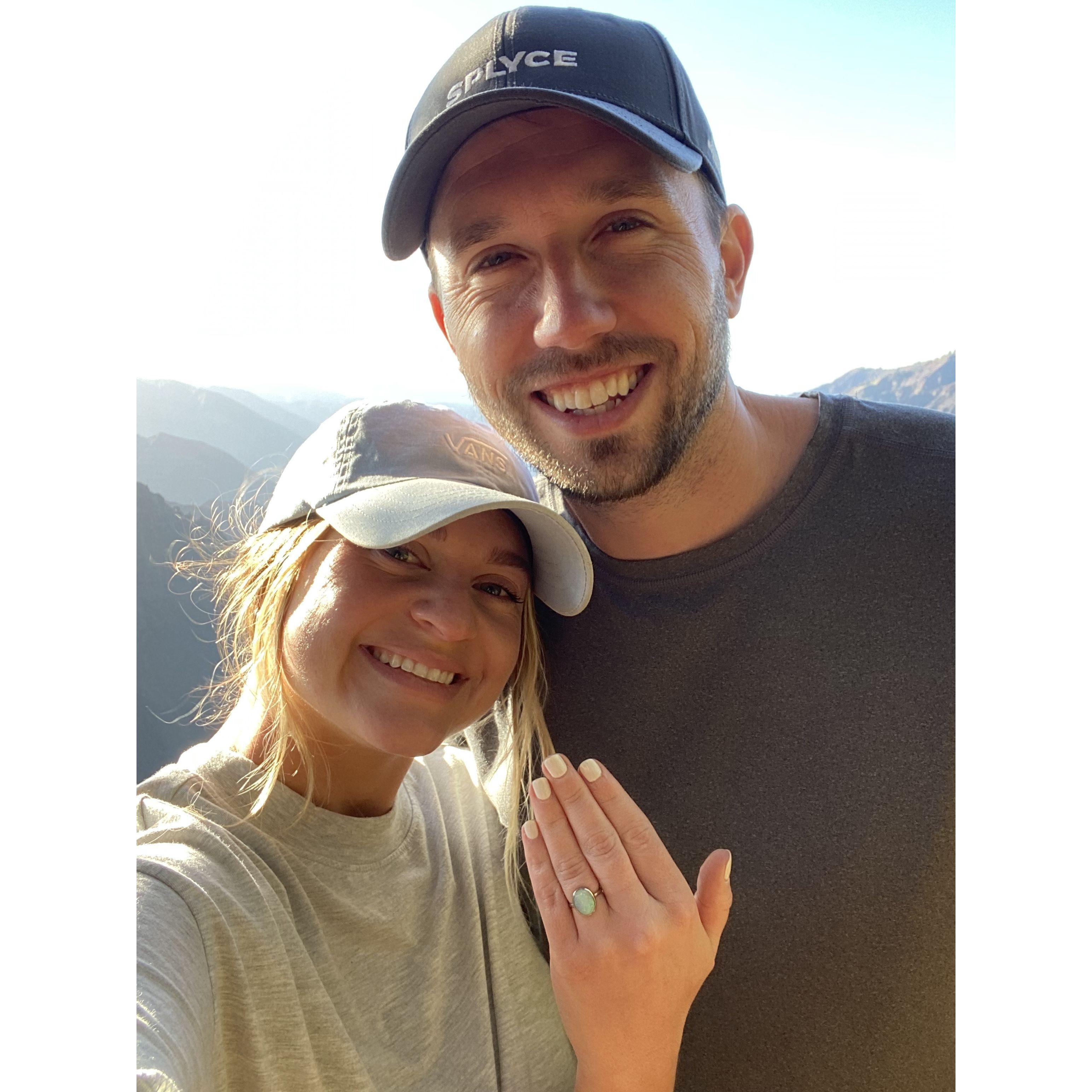 Engaged in Kauai! March 11, 2022