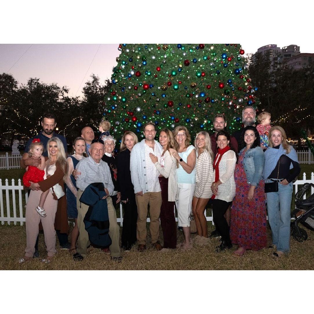 The night Chris proposed - December 2024