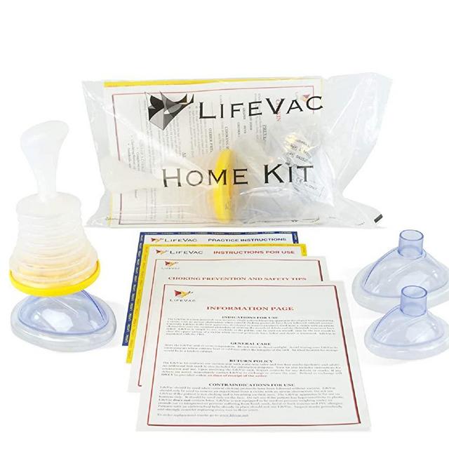 LifeVac - Choking Rescue Device Home Kit for Adult and Children First Aid Kit, Portable Choking Rescue Device, First Aid Choking Device