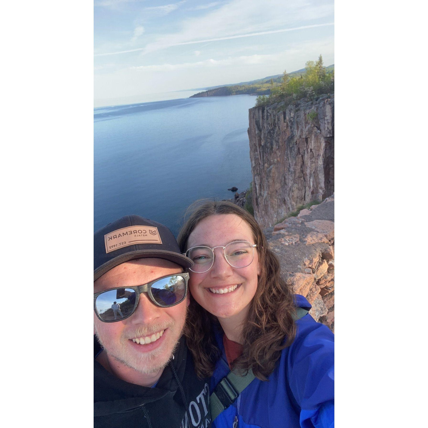 Our first trip up north together <3