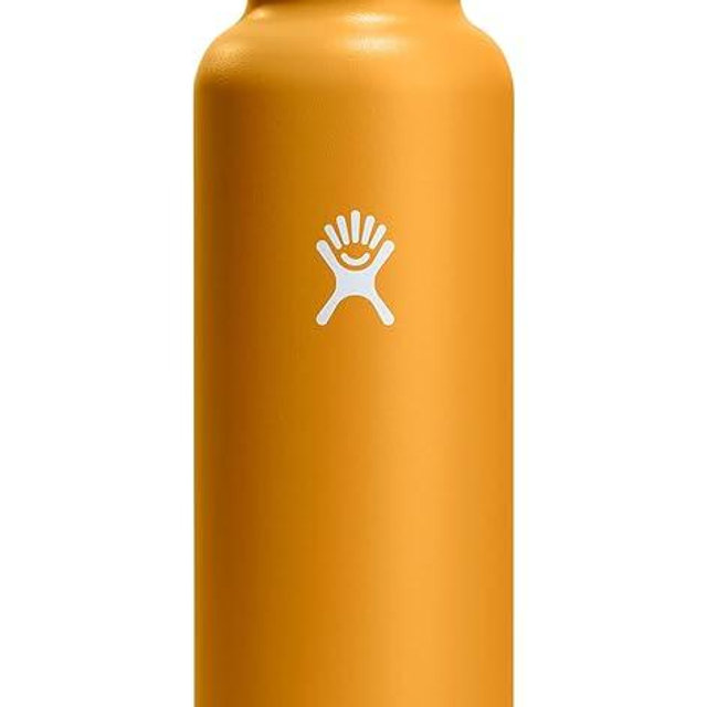 Hydro Flask Stainless Steel Standard Mouth Water Bottle with Flex Cap and Double-Wall Vacuum Insulation