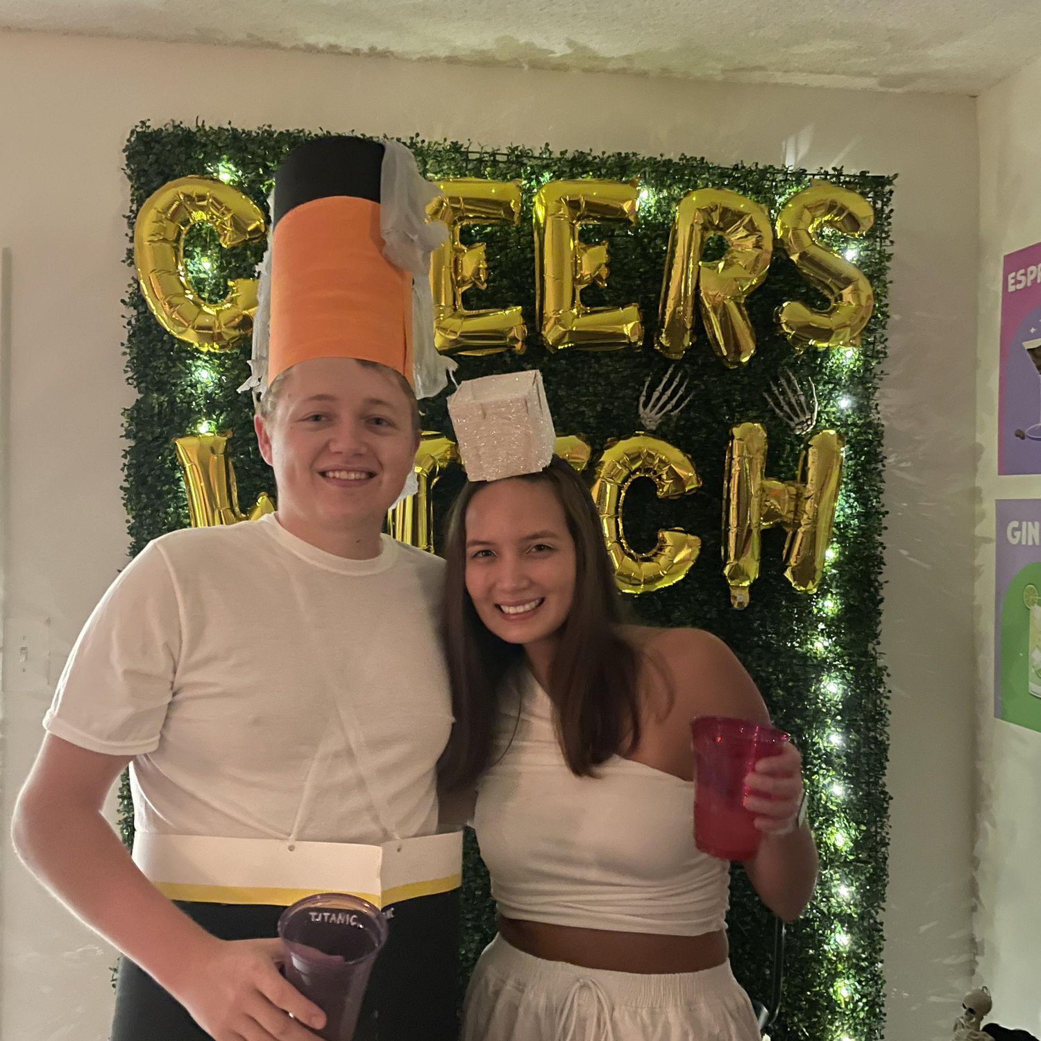 1023 Titanic and iceberg Halloween costume
