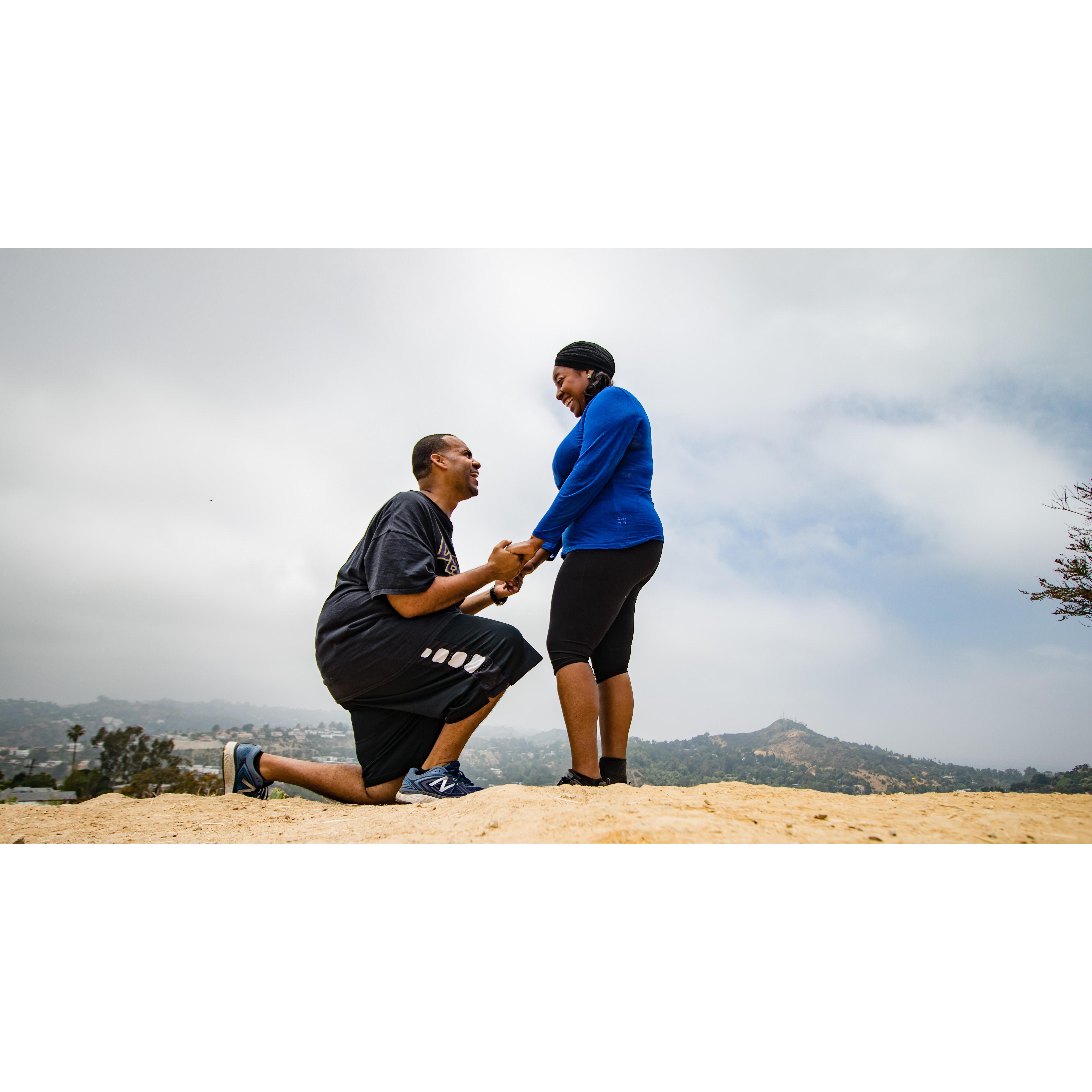 Kimberly said Yes!
