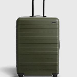 Suitcase: The Large in Olive Green