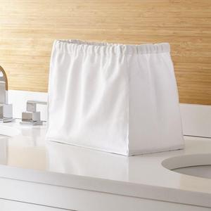 Large White Canvas Basket Liner