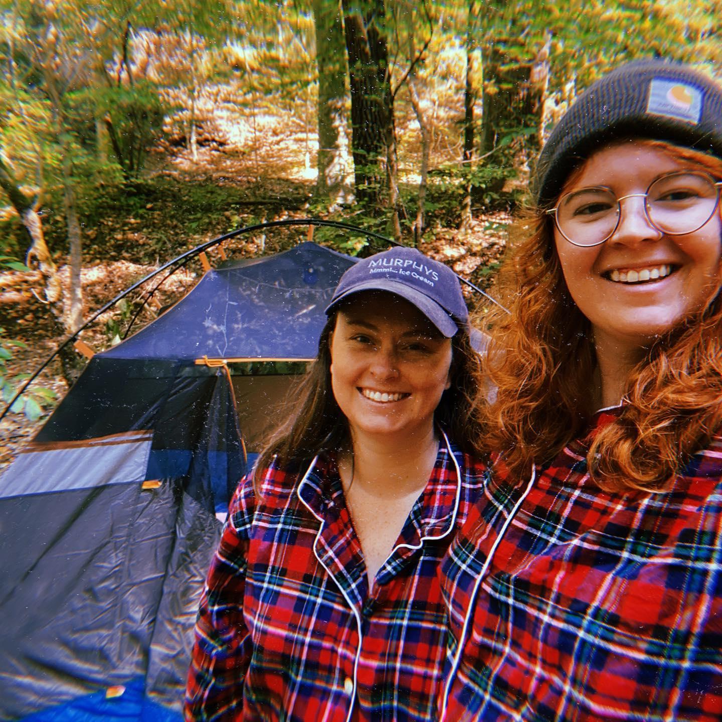 Our first camping trip, October 2020.