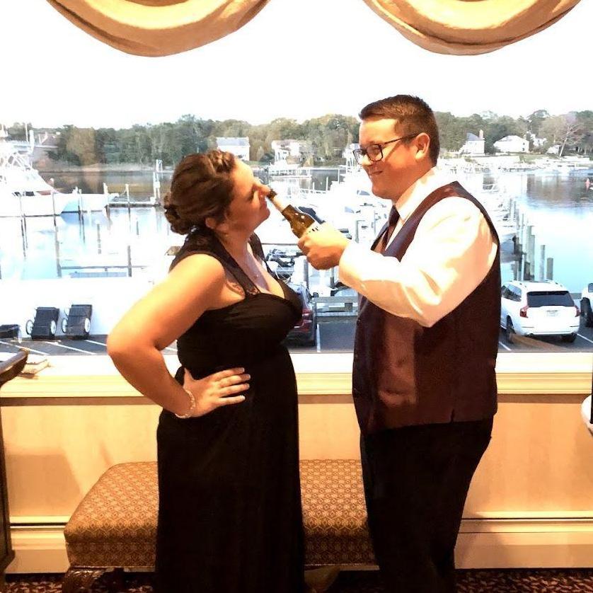 -pre-reception laughs-