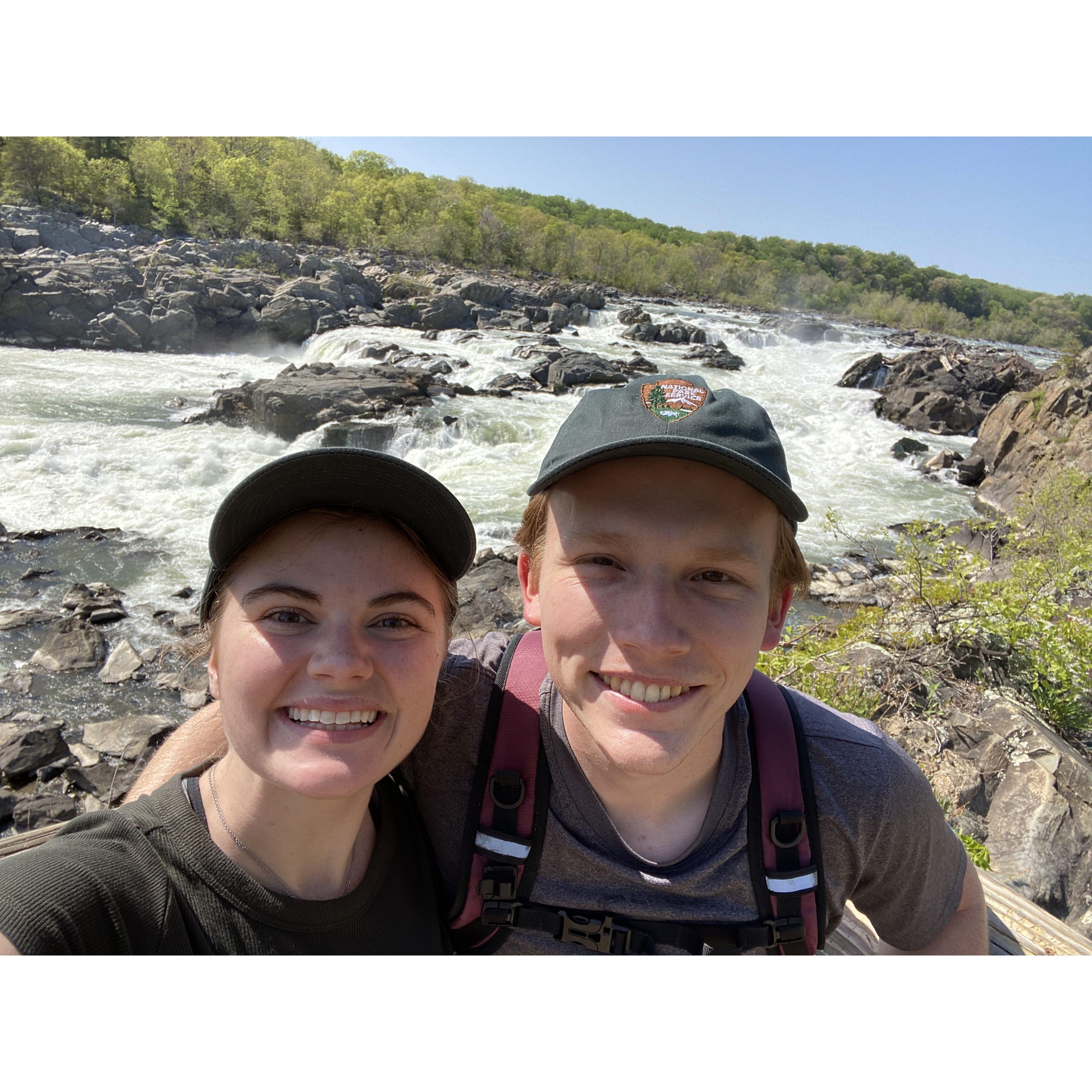 Hiking at Great Falls - Billy Goat Trail
