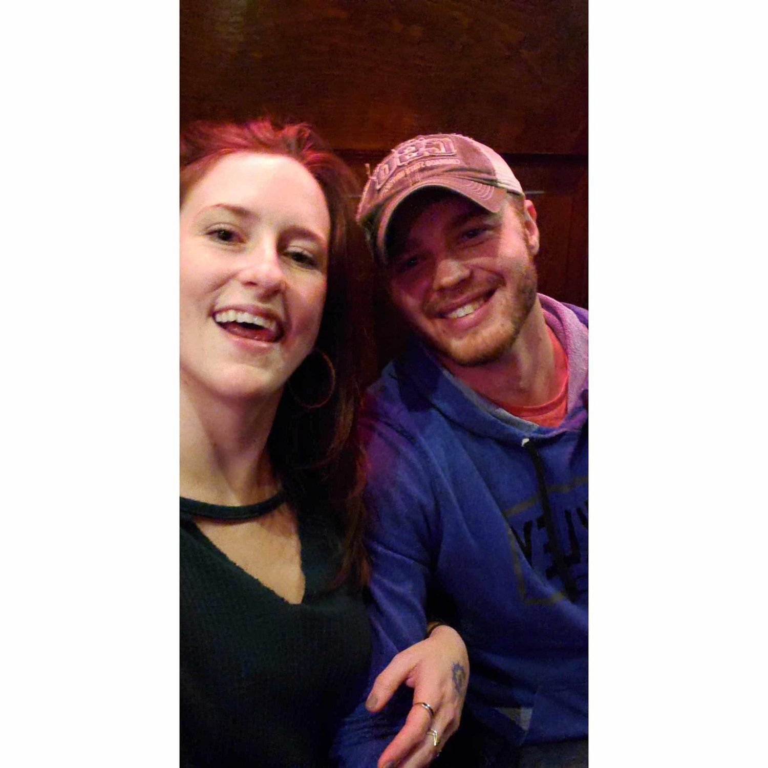 First picture together after we were officially dating!