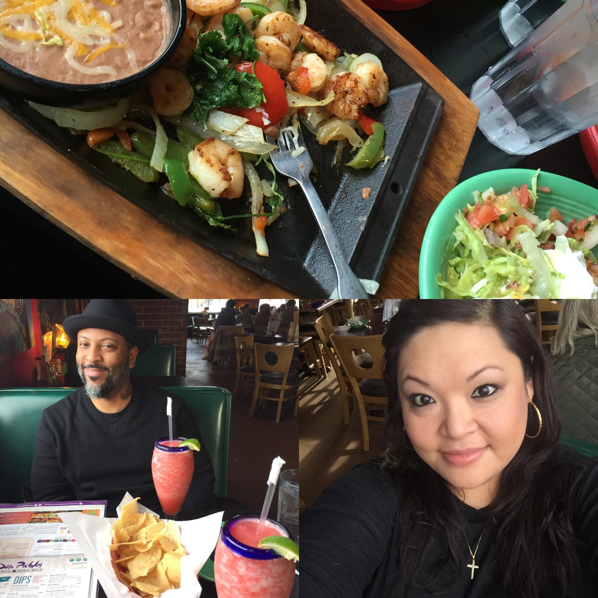 One year anniversary of our first date at Don Pablos!
