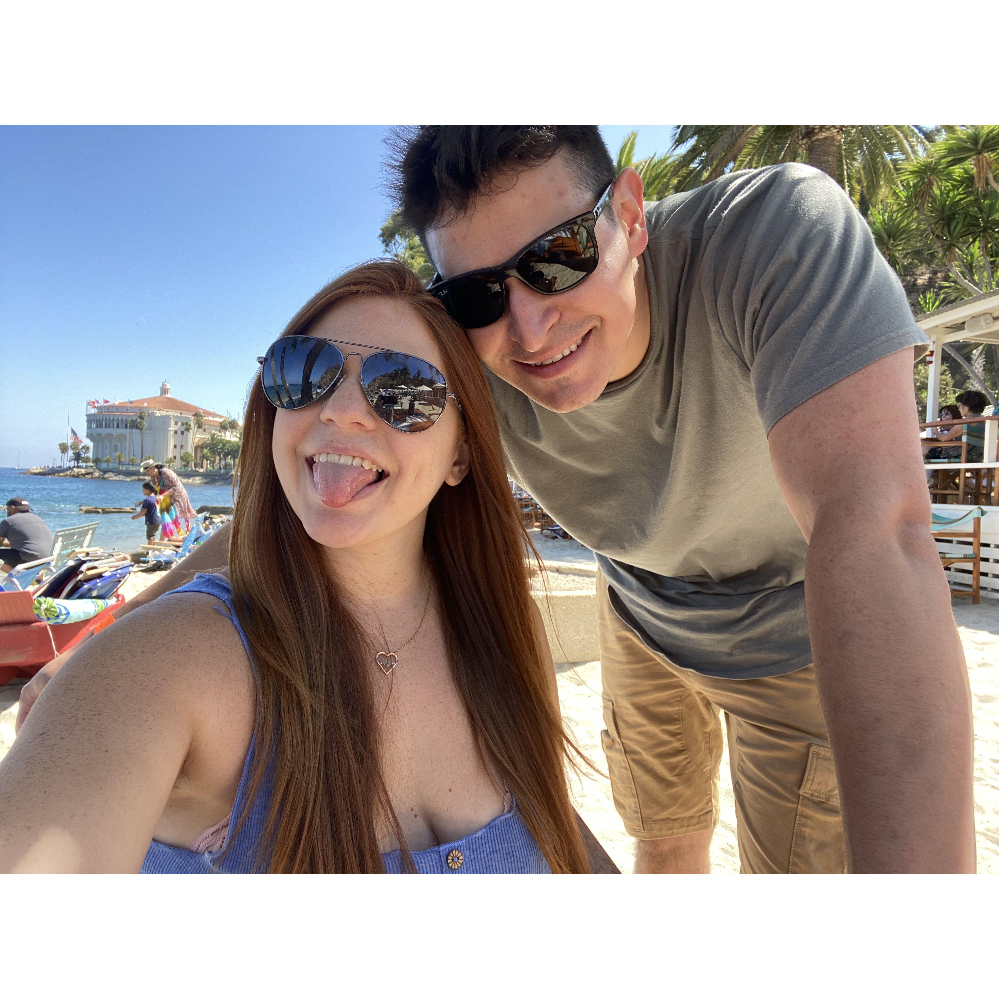 Kevin's birthday on Catalina Island!