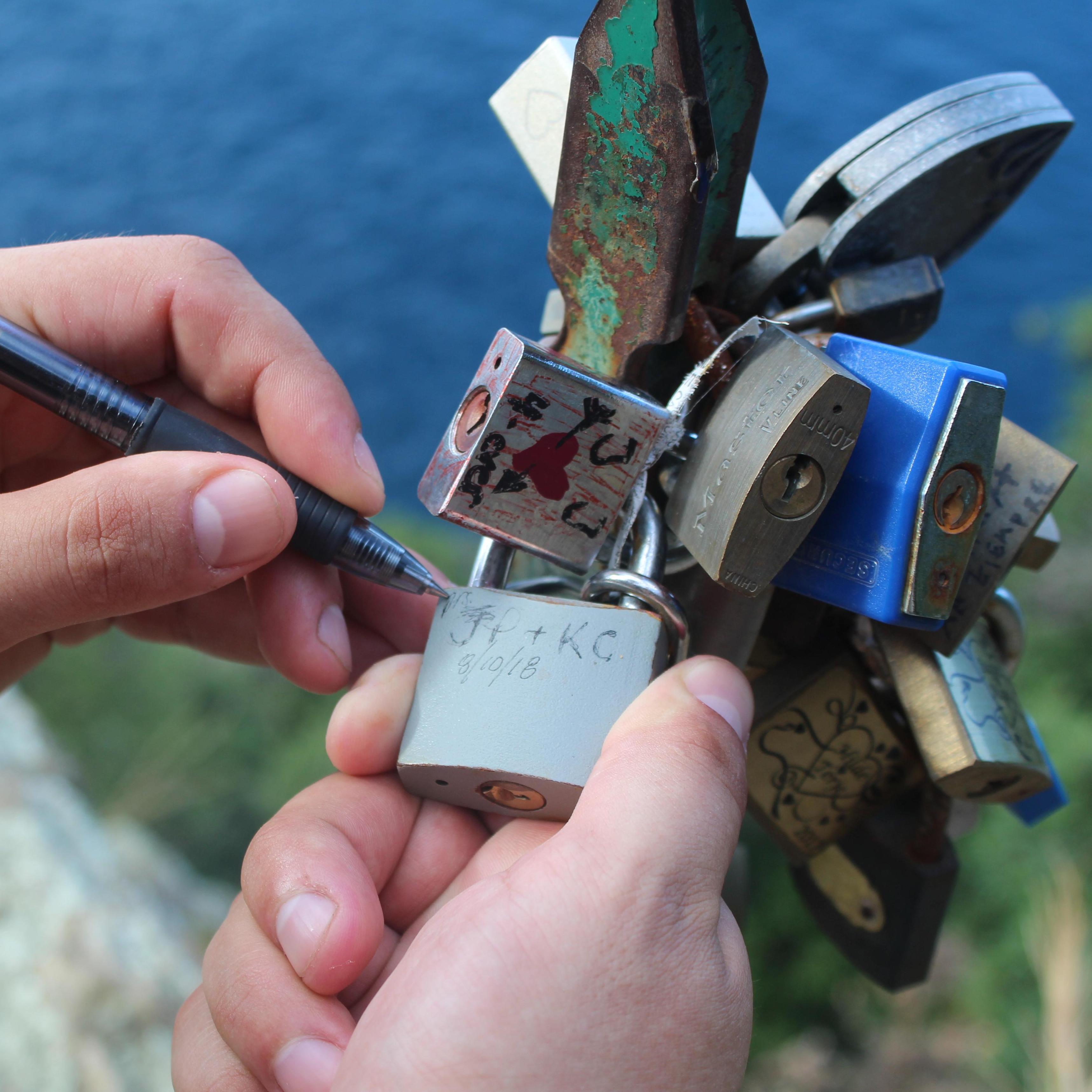 Leaving our mark on the Cinque Terre, 2018.