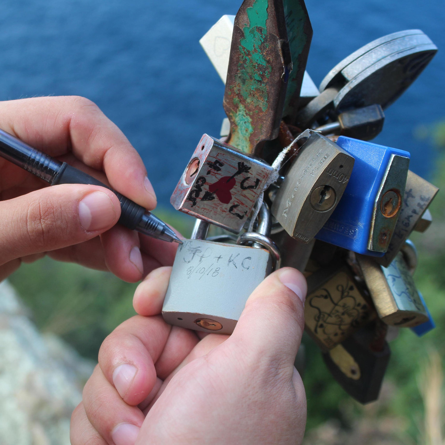 Leaving our mark on the Cinque Terre, 2018.