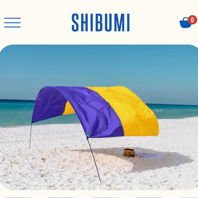 Shibumi Shade with Wind Assist