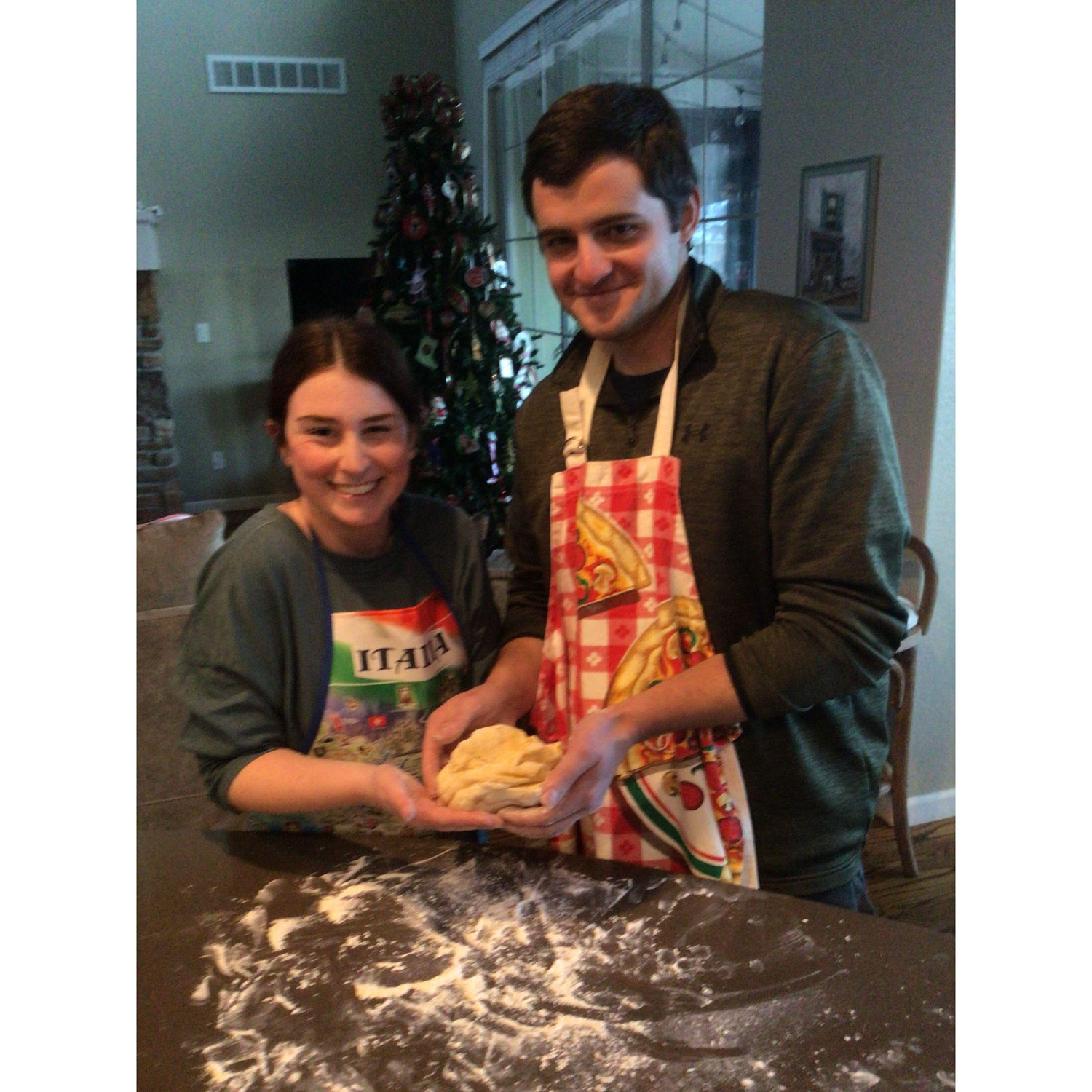 Making homemade pasta in Colorado!