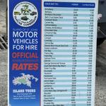 Taxi Information- Cruz Bay Ferry Dock