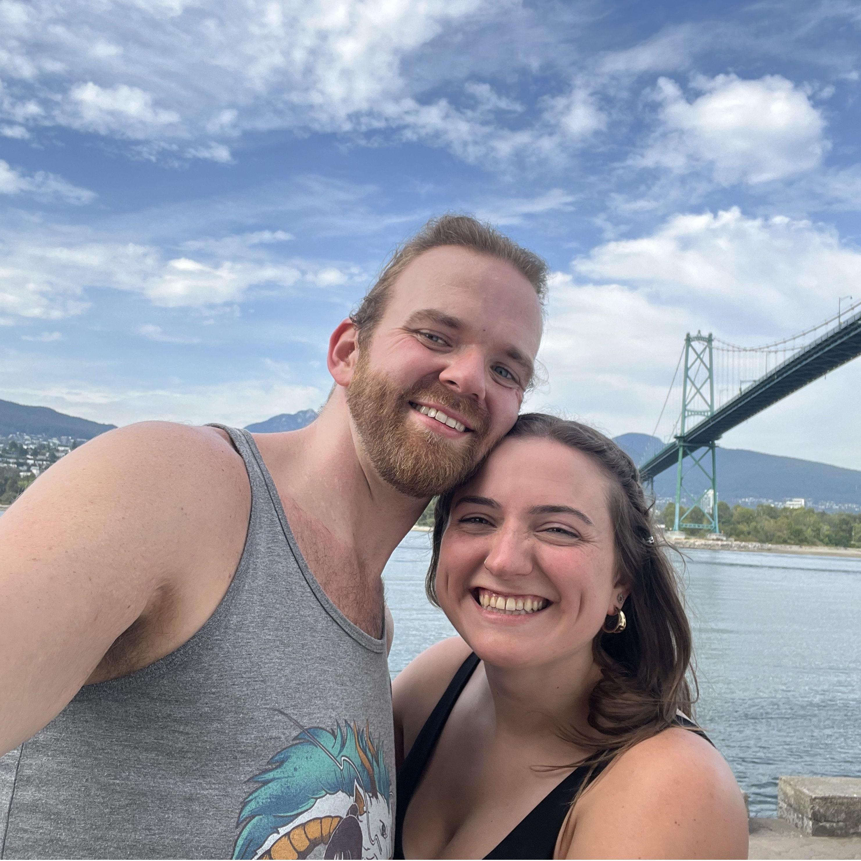 July 2023: Out trip to Vancouver for a wedding.