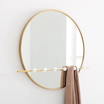 Moon Hook Wall Mirror
