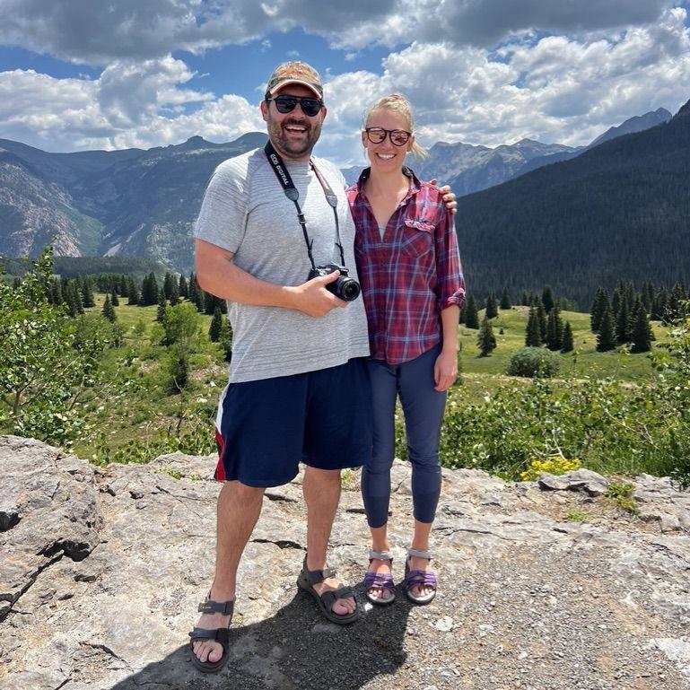 At our favorite place in Colorado, Molas Pass, along the Million Dollar Highway on the Western Slope!