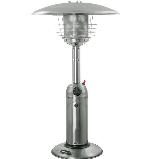 Hiland HLDS032-B Table Top Portable Heater, Stainless Steel