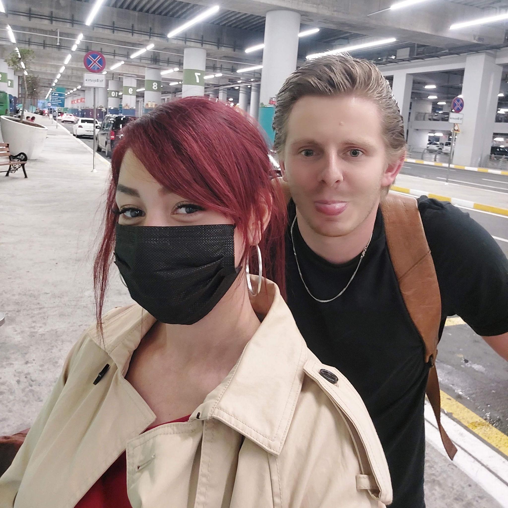 Our first pic together. September 23 of 2022, Instambul