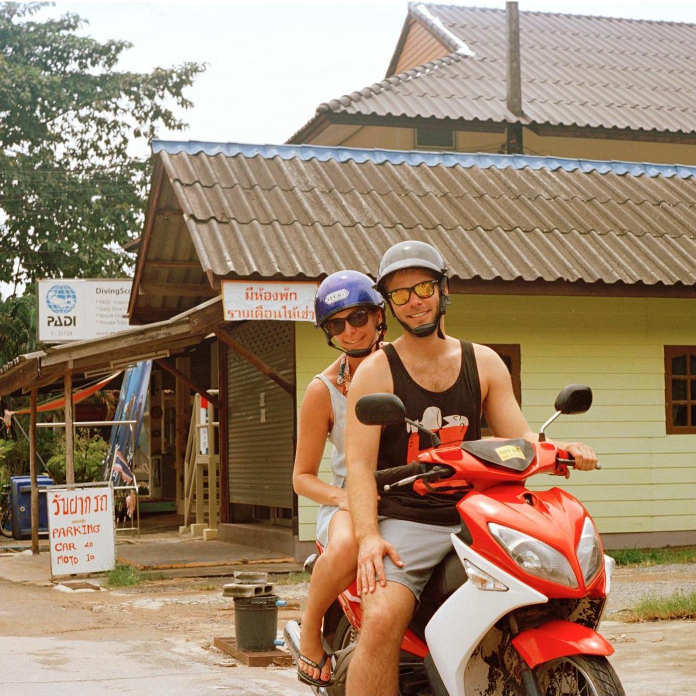 Before we got our Koh Chang "tattoos"