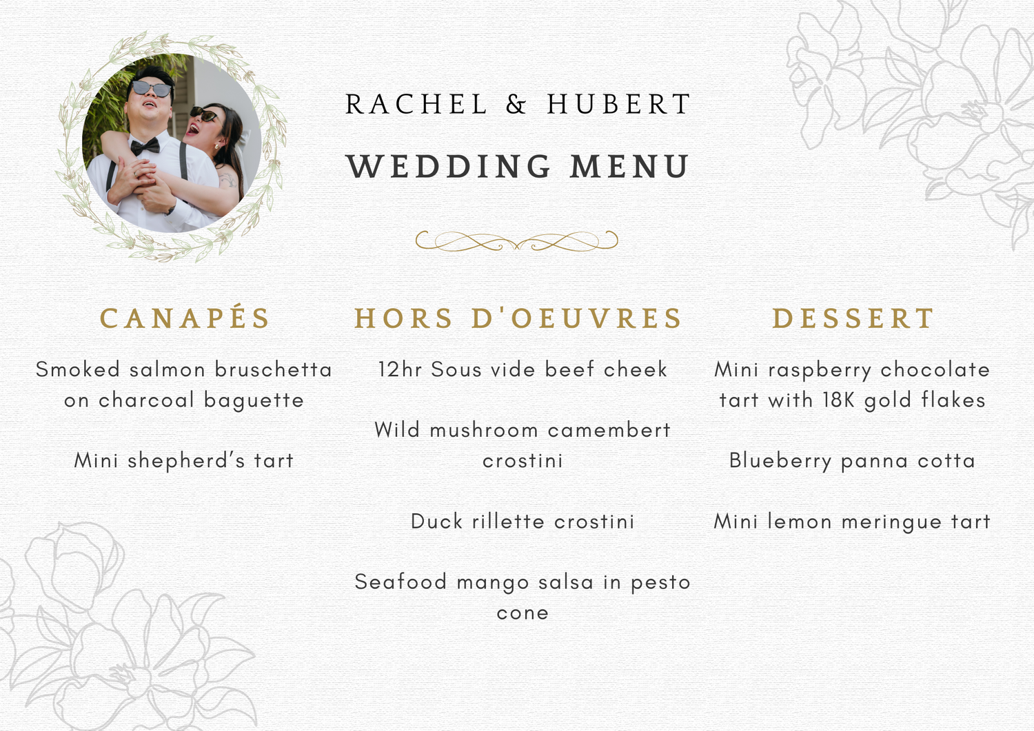 The Wedding Website of Rachel Koh and Hubert Lim