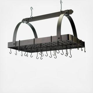 Rectangular Hanging Pot Rack