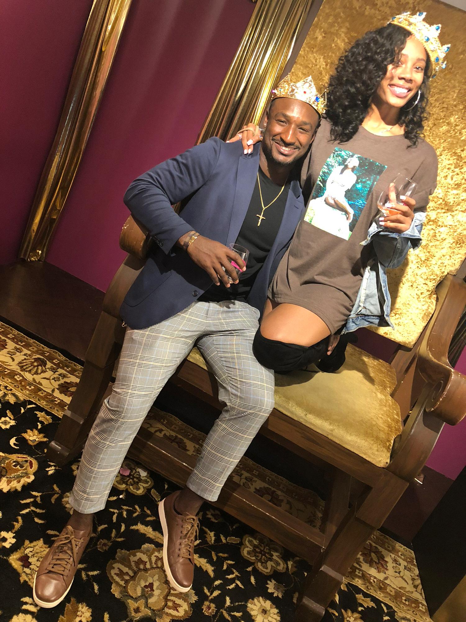 2018 birthday trip to NYC - rose wine mansion