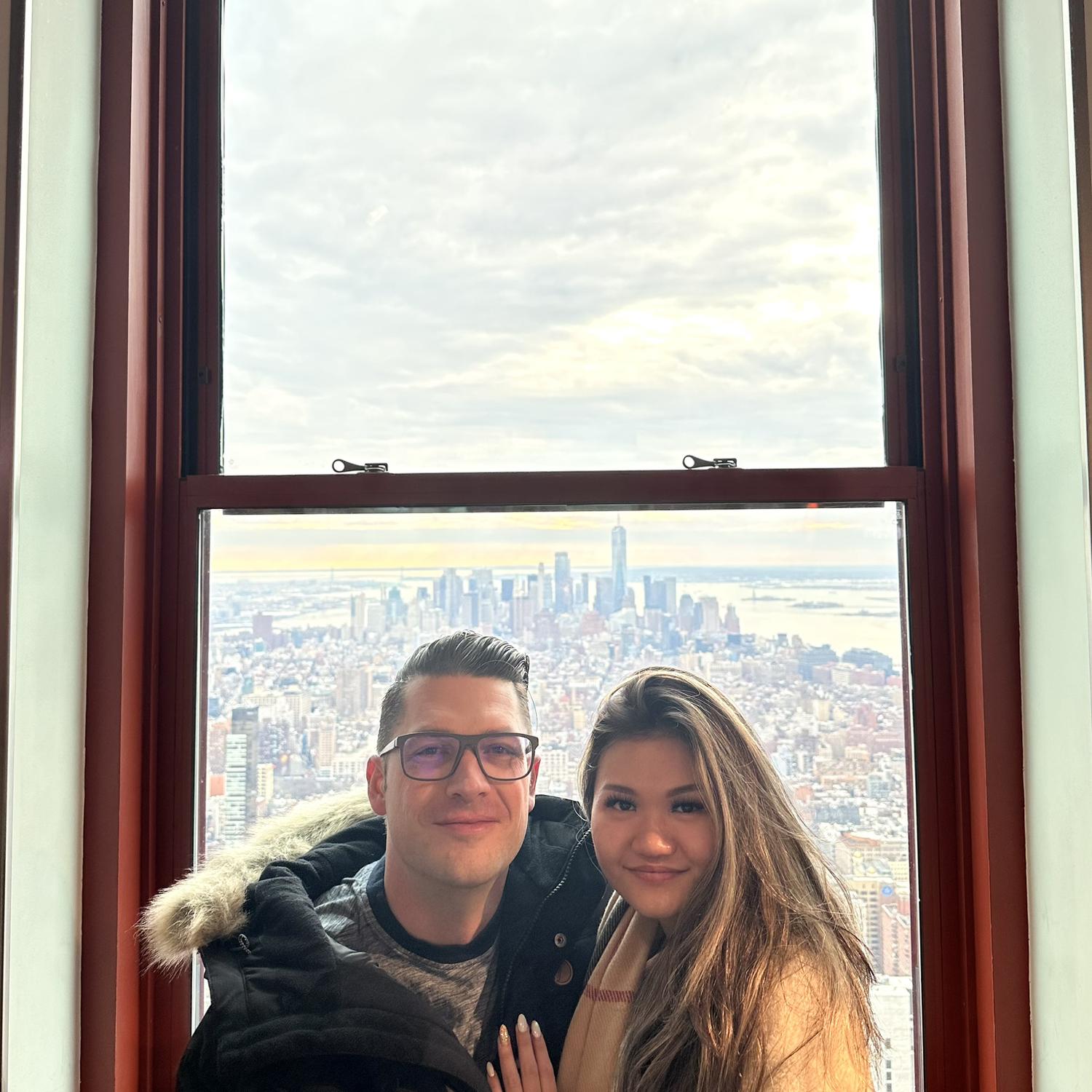 1/2/23-First time visiting Empire State Building