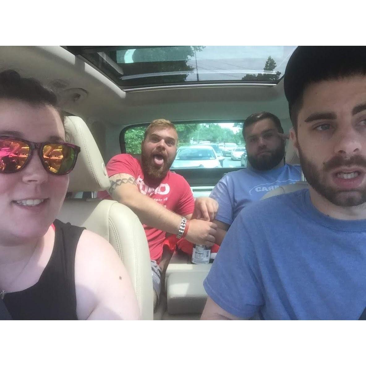 Road trip for Devens graduation