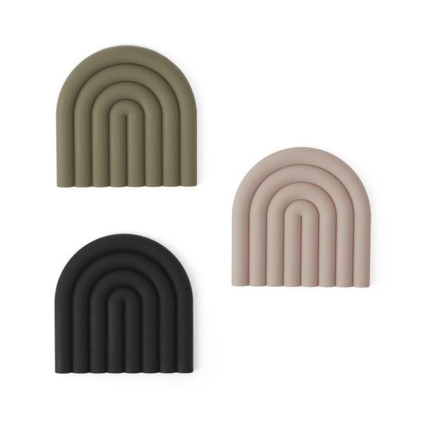 OYOY Rainbow Trivet - Olive