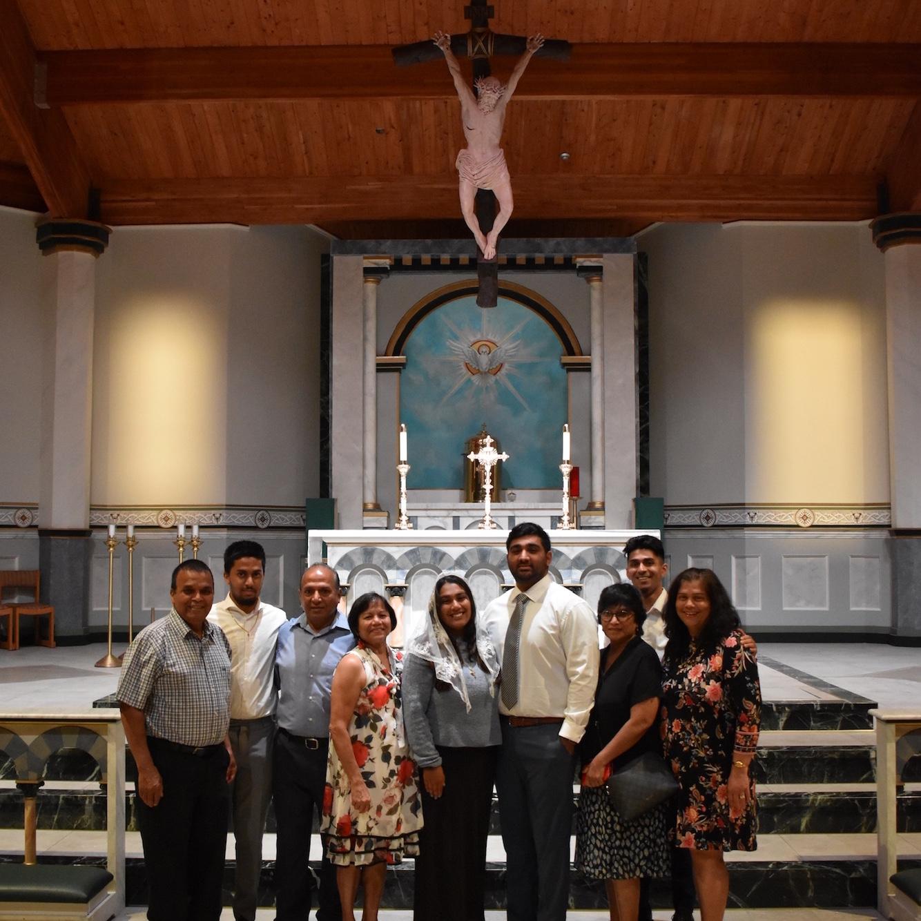 Post Proposal Photos - June 12th, 2024
L-R: Elson Almeida, Noah Almeida, Noemio Almeida, Dola Almeida, Grace, Francisco, Lavindra Almeida, Noah Almeida, Genell Almeida