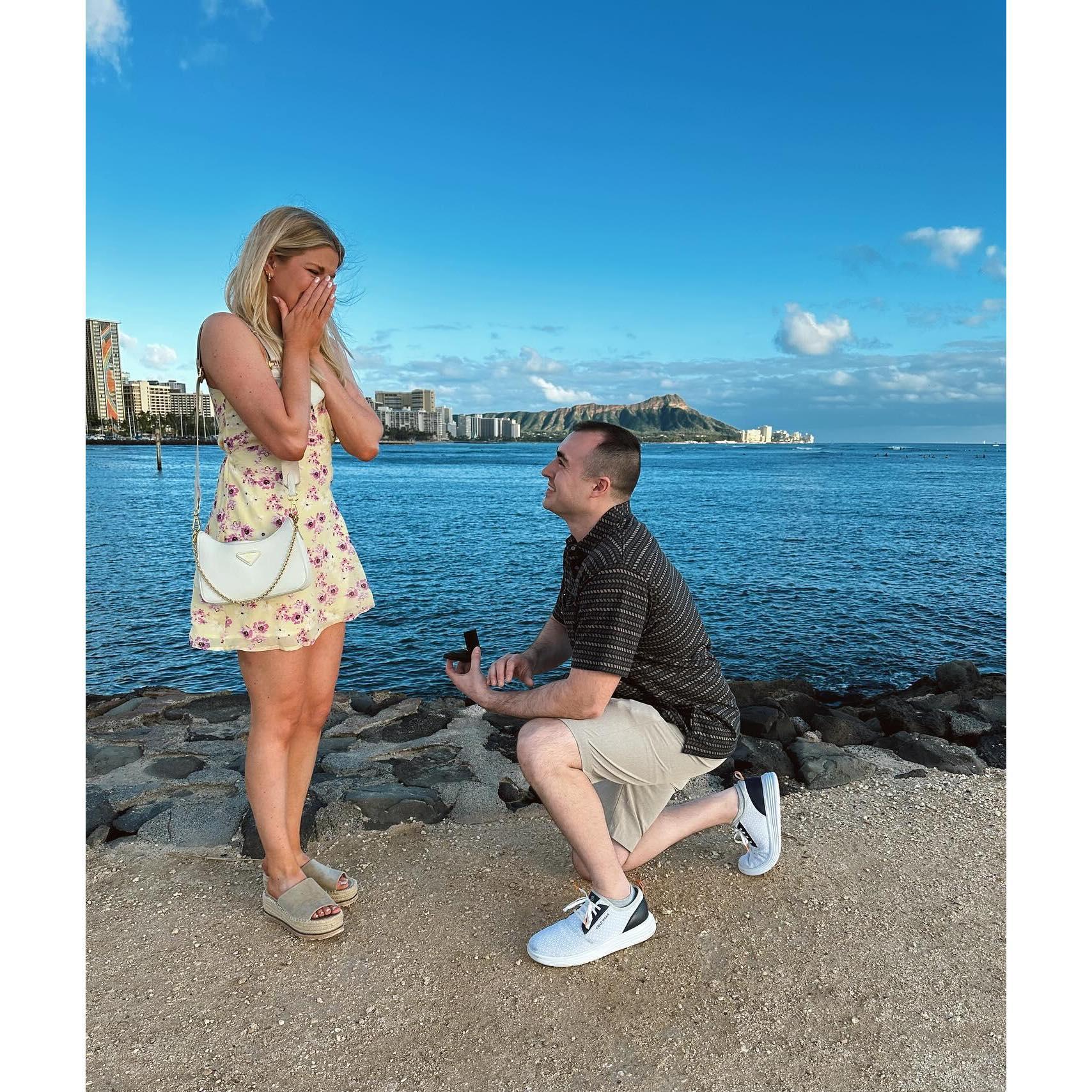 Proposed in Honolulu, HI on 12/24/23