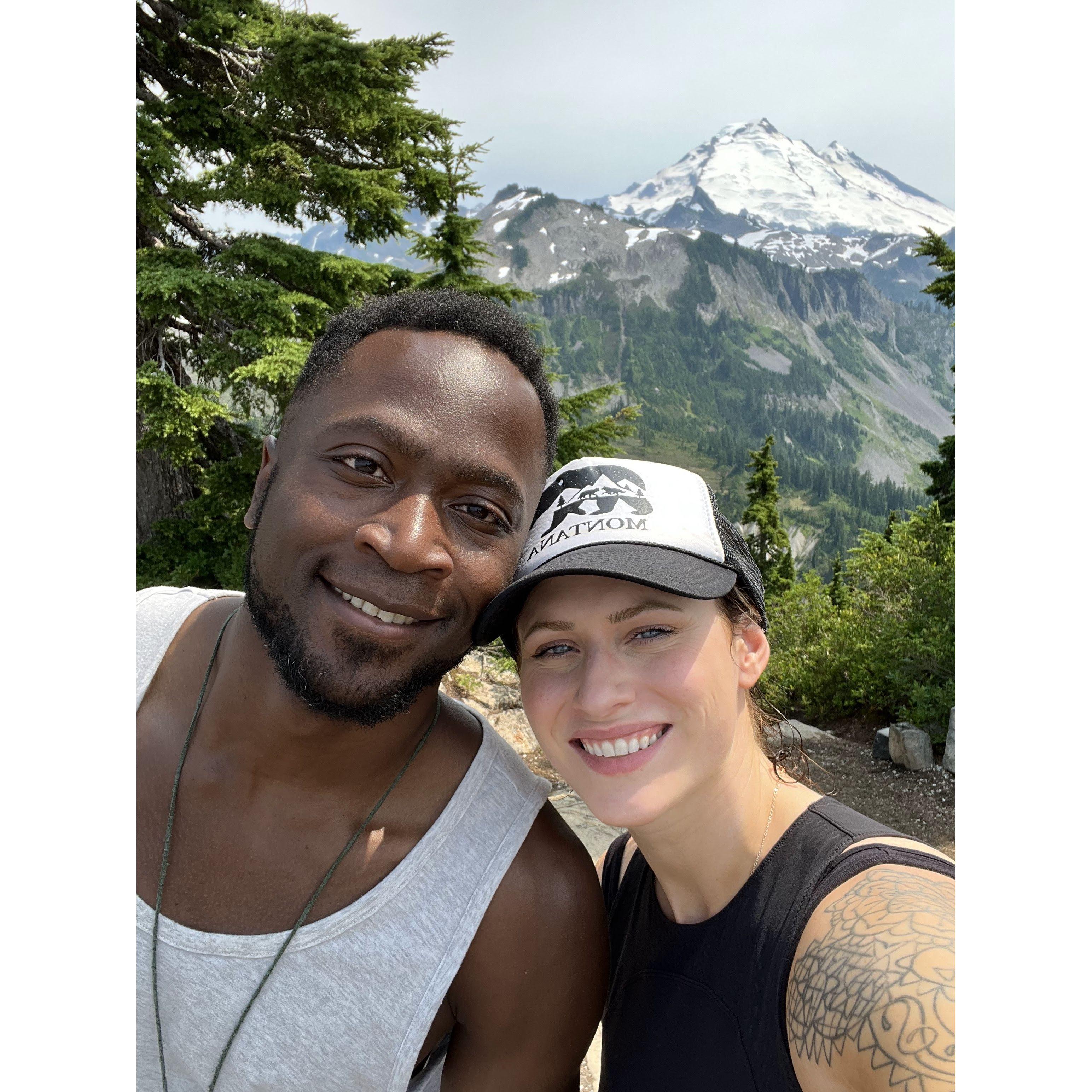 Breathtaking views around Mt. Baker.