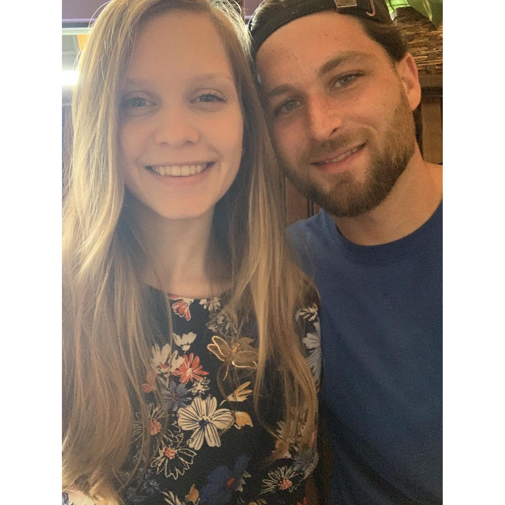 This is a very rare photo of Chris with short facial hair.
May 3rd, 2019