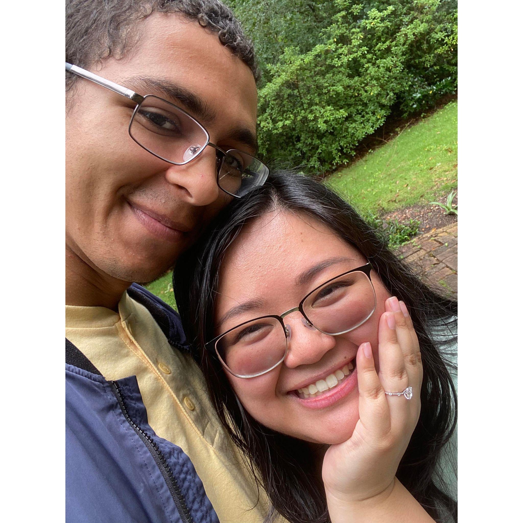our fave photo from the day we got engaged