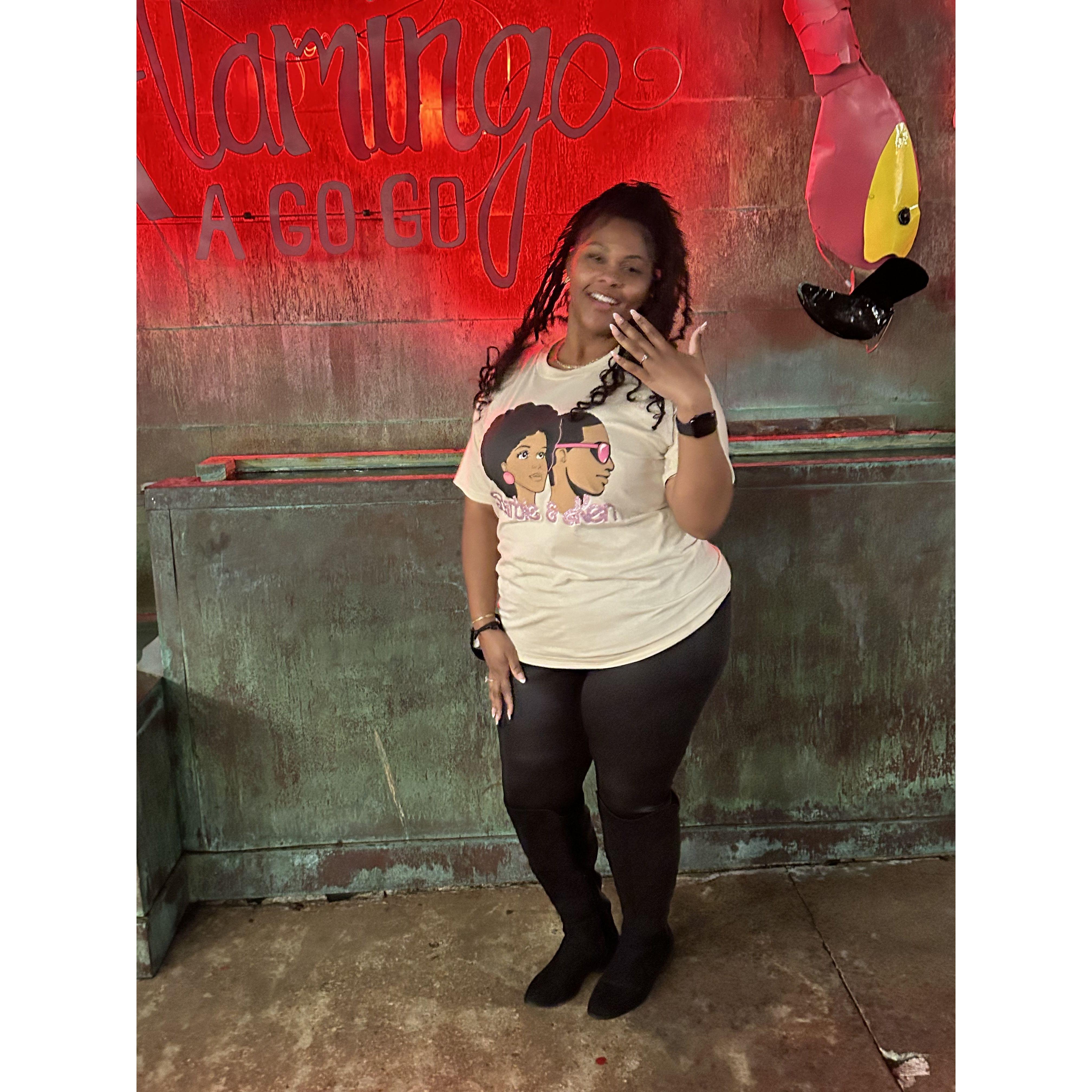 Just missing her Ken. #Bridevibez.