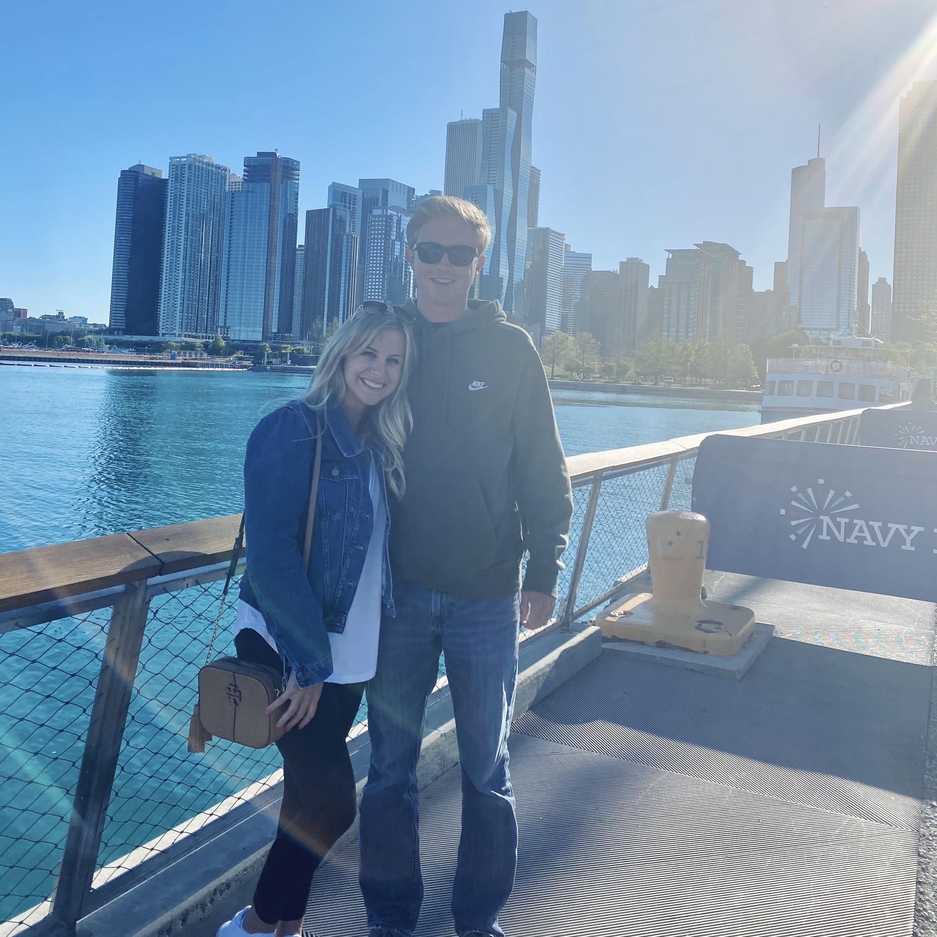 Ally’s first trip to Chicago…