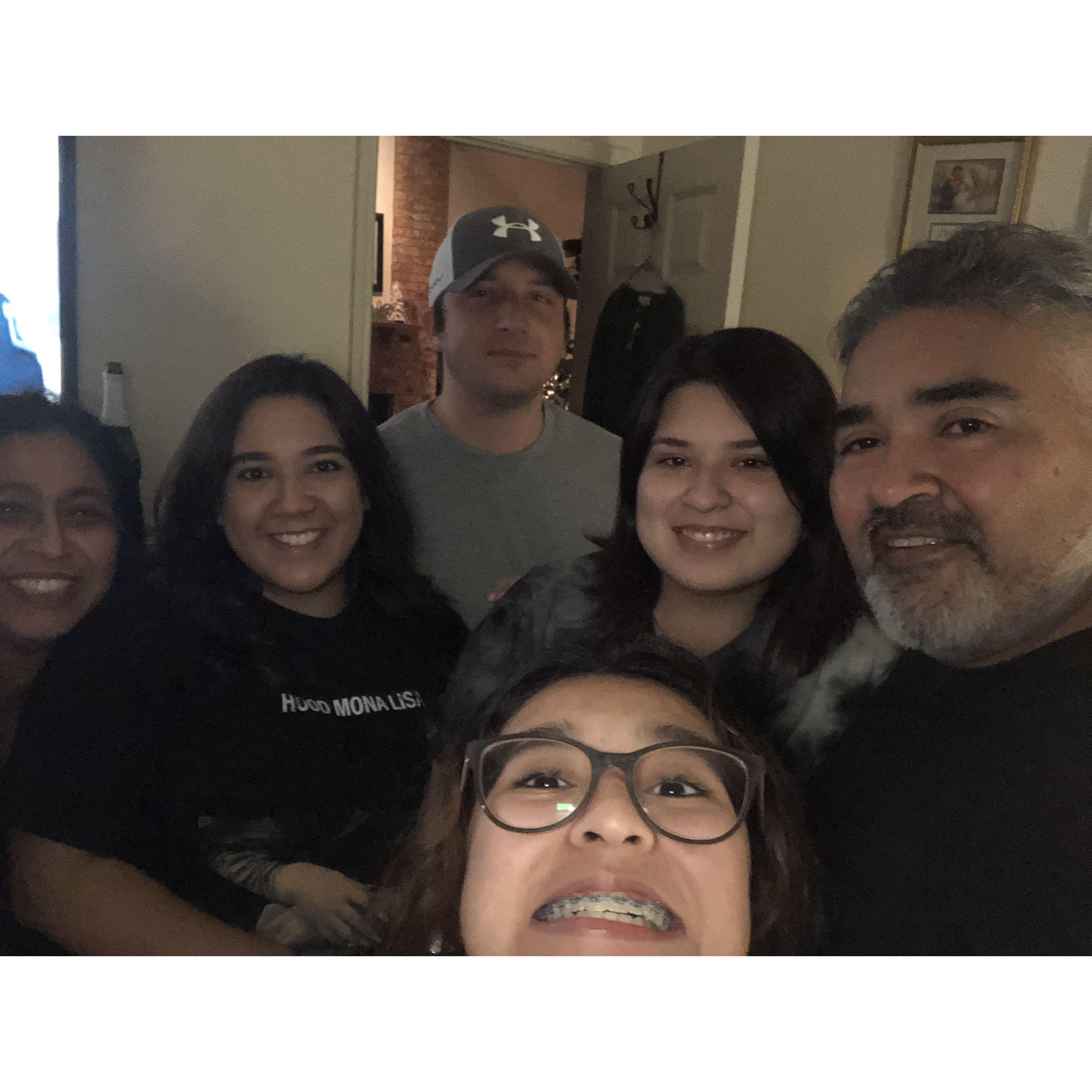 New Years 2021 with the Lopez fam