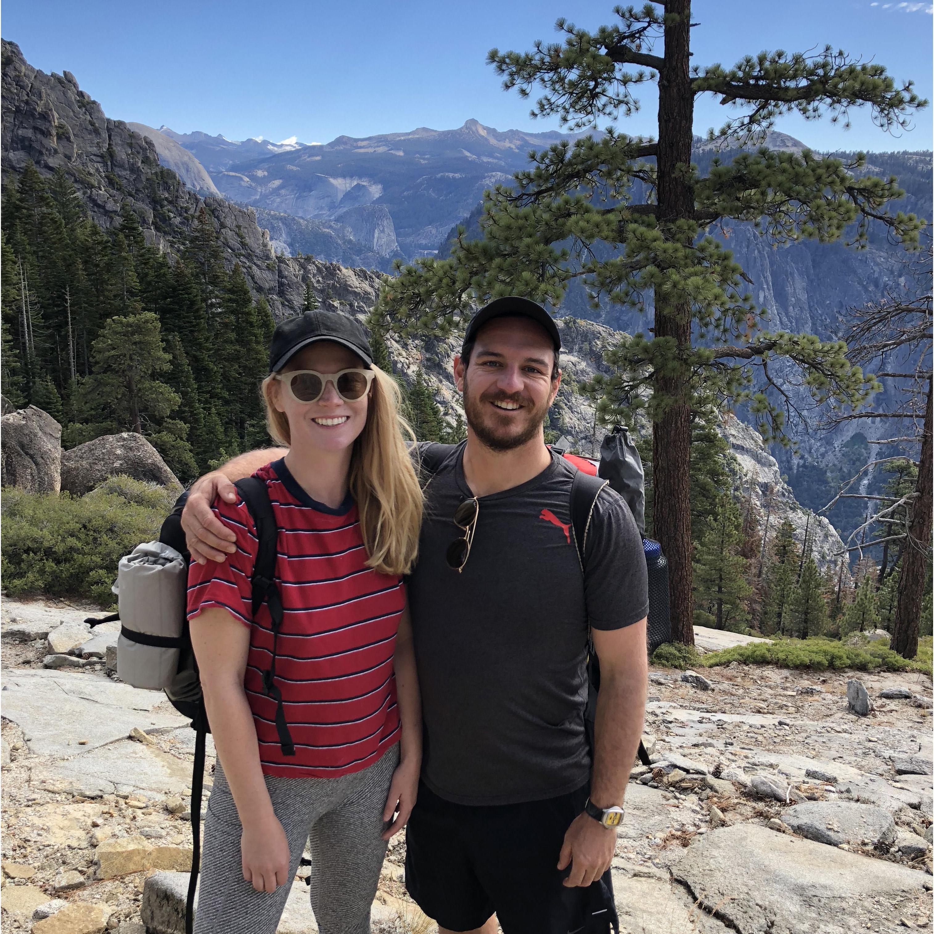 We went backpacking to the top of El Cap in our first few weeks of dating and I knew I'd found the one!