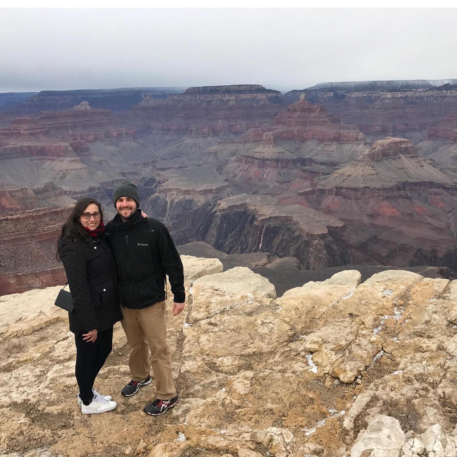 At the Grand Canyon