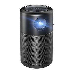 Mini Proyector Nebula Capsule Smart, by Anker, Portable 100 ANSI lm High-Contrast Pocket Cinema with Wi-Fi, DLP, 360° Speaker, 100&quot; picture, Android 7.1, 4-Hour Video Playtime, and App