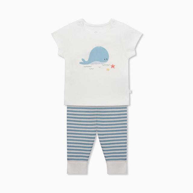 Ocean Summer Pajama Set - 6-9 Months