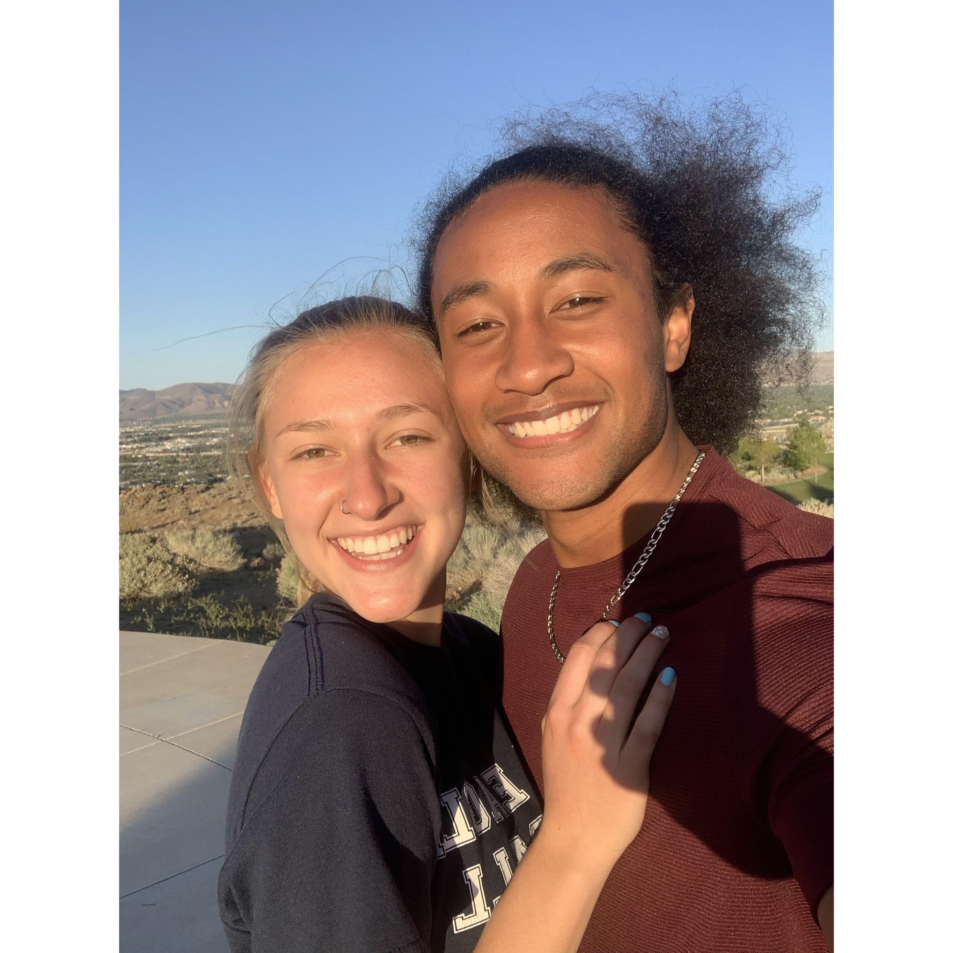 This was the weekend of our very first date. 5/10/21