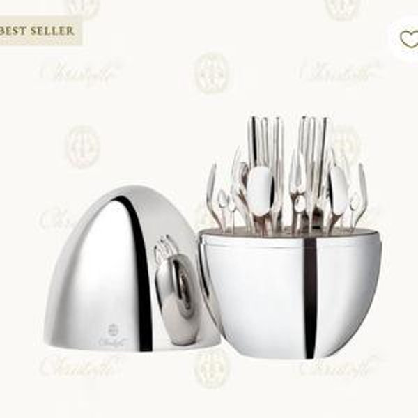 CHRISTOFLE - Mood Party Silver-Plated 24-Piece Appetizer Set