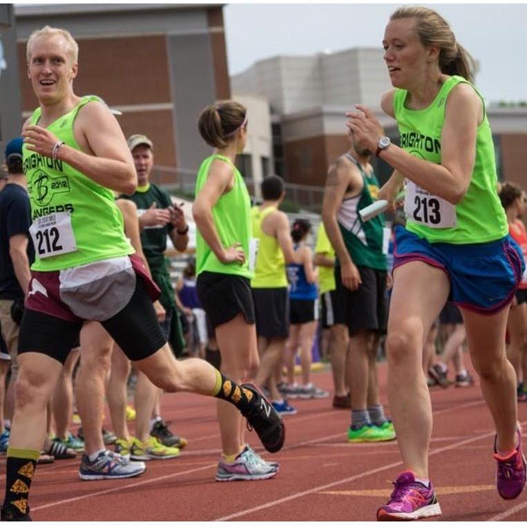 We met through our running club in Brighton