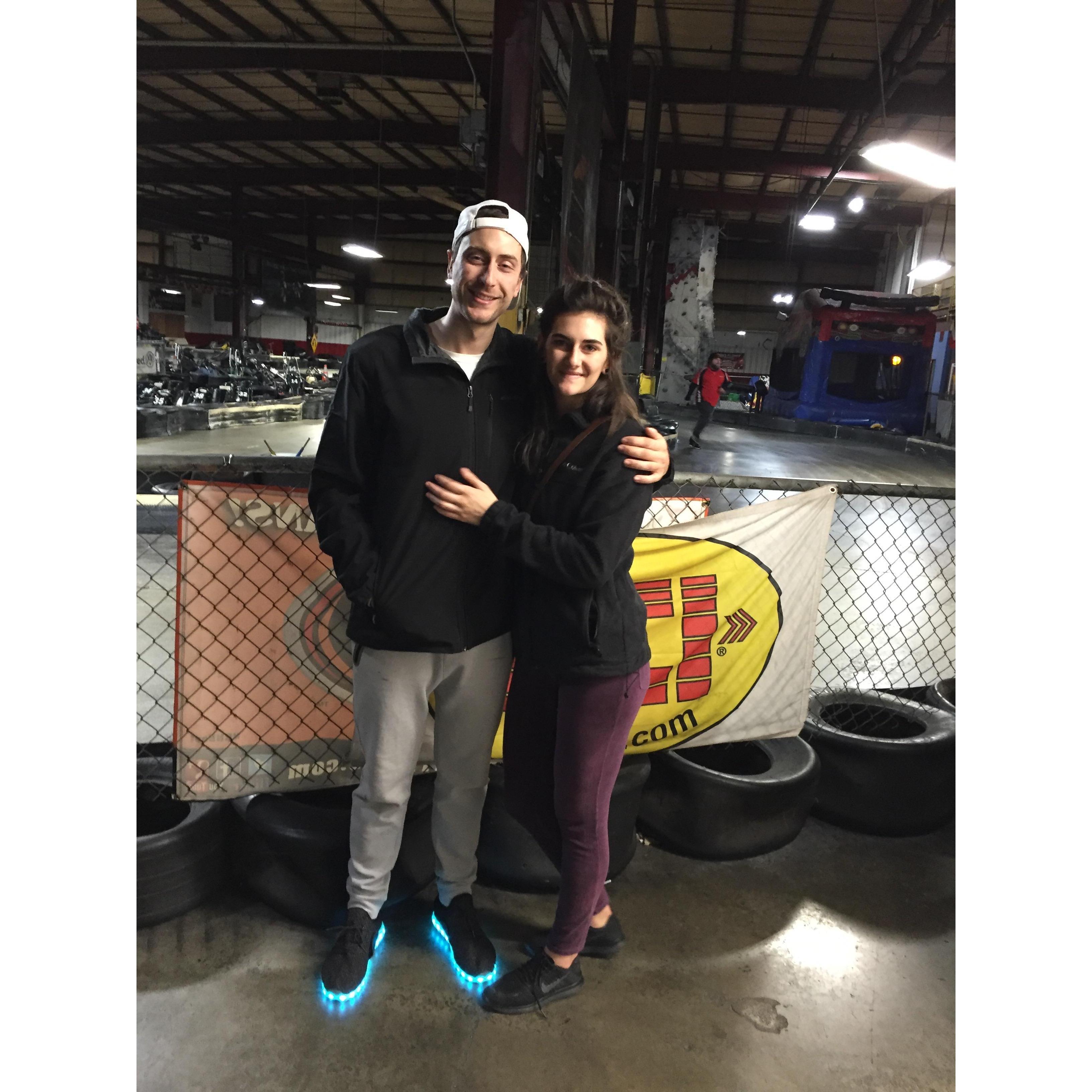 March 2019
Chad's 29th birthday at Traxx Indoor Raceway in Washington